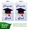 G128 Happy Graduation Congrats Cap Garden Flag 12x18 In Double Sided Graduation Yard Garden Lawn Decoration